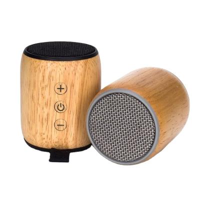 China Factory Direct Wholesale Wireless Portable Blue Tooth Loudspeaker Small Wooden Speaker for sale