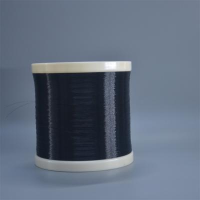 China 0.22mm Filament Polyesterguss PET Schwarz Natürliche Farbe zu verkaufen