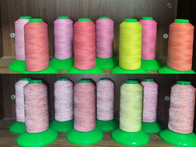 Κίνα 150D High Reflective Yarn Reflective Sewing Thread Reflective Stitching Thread Reflective Embroidery Thread προς πώληση