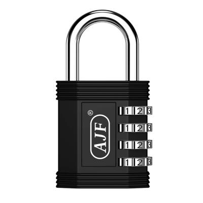 China AJF Combination Lock Zinc Alloy Padlock for School and Gym Locker, Outdoor, 4 Digit Combination Padlock for sale