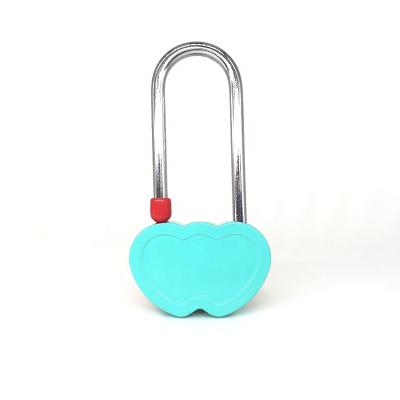 China Used As Cheap Keyless Love Lock AJF Padlock Heart For Valentine's Day for sale