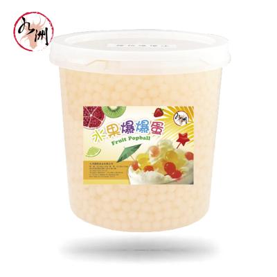 China Taiwan Bubble Tea Supplier - Yogurt Fruit Boba Popping Round for sale