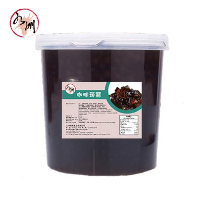 China Taiwan Natural Bubble Tea Supplier - Coffee Agar Jelly Boba Topping for sale