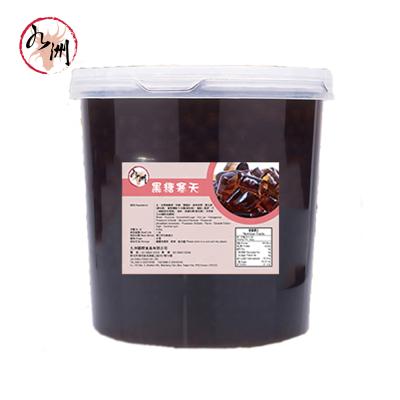 China Natural Bubble Tea Supplier from Taiwan - Brown Sugar Jelly Topping for sale