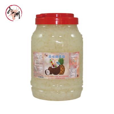 China Natural Bubble Tea Supplier from Taiwan - Original Coconut Jelly Topping for sale