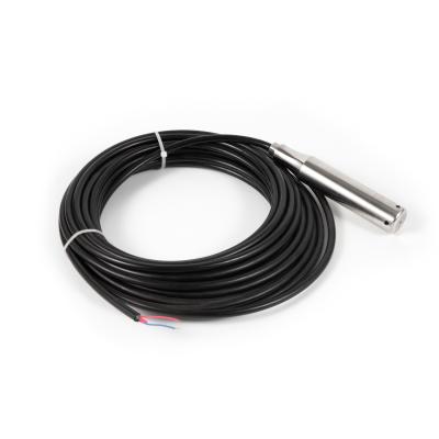 China Sensor de nivel sumergible de 24 VDC con cable de PTFE y salida de 1 a 5 V en venta