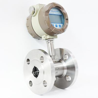 Chine Compteur de débit de turbine de DN100 DN50, sonde de débit ex de l'huile T4 de l'ia IIC à vendre