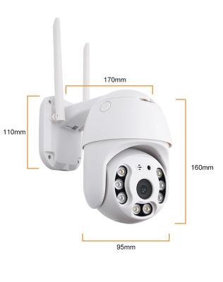 China NIGHT VISION Sinovision Tuya PTZ Camera H.265 WiFi Security Pan Tilt Digital Zoom 3MP Network Mini Dome Auto Tracking Outdoor Infrared CCTV for sale