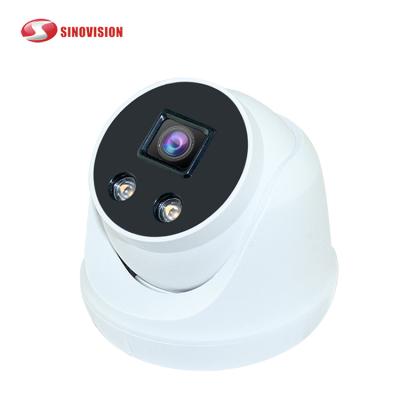 China NIGHT VISION Sinovision Flood Light Camera HD 1080P Color Night Vision Motion Detection CCTV AHD Camera 2.0 MP AHD Dome Camera for sale