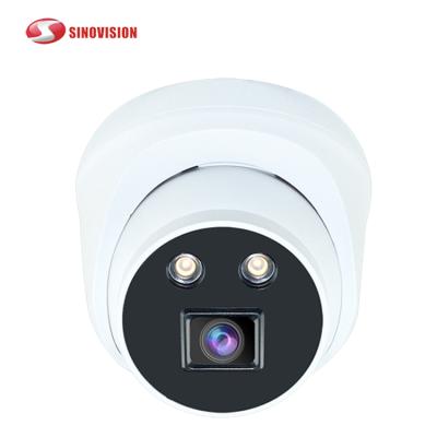 China Sinovision HD 2MP 3.6mm NIGHT VISION Camera OEM CCTV Camera Colorful Cheap Plastic Dome Super Low Illumination AHD Camera for sale