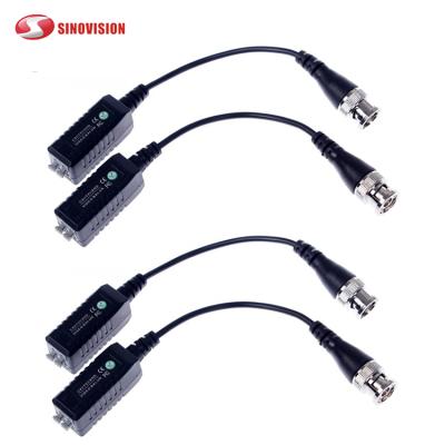 China Sinovision HD CCTV Balanced Transformer Video CCTV Via Twisted Pair Adapter HD CVI/TVI/AHD Balanced Transformer Passive Video Male BNC To UTP Cat5 Network Camera /5th/6 for sale