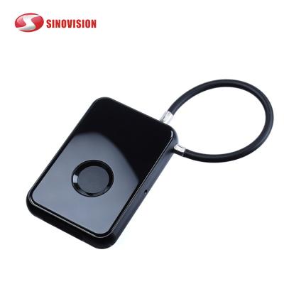 China Sinovision Fingerprint Lock Thumbprint Padlock Portable Smart Door Smart Padlock Anti-theft Fingerprint Lock For Bag Drawer Suitcase for sale