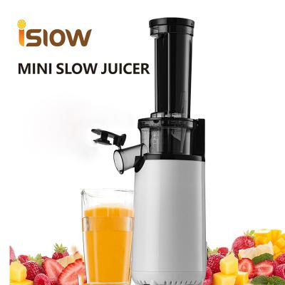 China Korea Car Vertical Electric Plastic Juicer Automatic AC Motor Masticating Cold Press Mini Citrus Whole Extractor Slow Juicer for sale