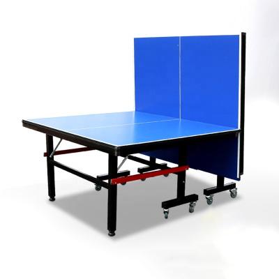 China Folding Home Ping Pong Competition Small Table With Foldable Corner Guard for sale