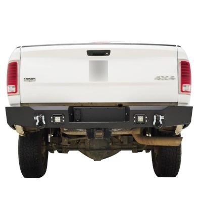 China Fashionable 2010-2016 Steel Matte Black ABS Rear Bumper With Led For Ram 2500/3500 Bumper For 4x4 Accessories for sale