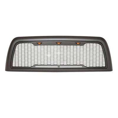 China Factory-Direct Wholesale Good Quality Car Accessories Paint Grills With LED ABS Gray Front Grill For Ram 2500/3500 2010-2012 for sale