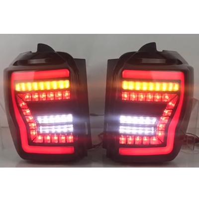 China Best Selling High Quality Replacement Accessories LED Smoke Tail Light 4X4 Offroad ABS Tail Lamp For 4Runner 2014-2020 for sale