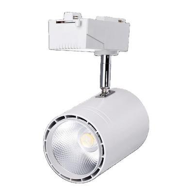 China 2-4wire 30W LED Track Light IP20 One Phase LED Track Spotlight System for sale