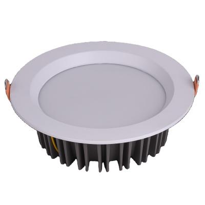 China Flicker Free White Led Downlight Lights 50W SMD5630 LE CCT Dimmable 8 Inch Recessed Night Lights Ceiling Lamp for sale