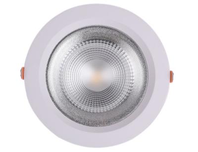 China Anti-glare down light white interior door recessed down lights led ceiling light round trimless downlight for sale