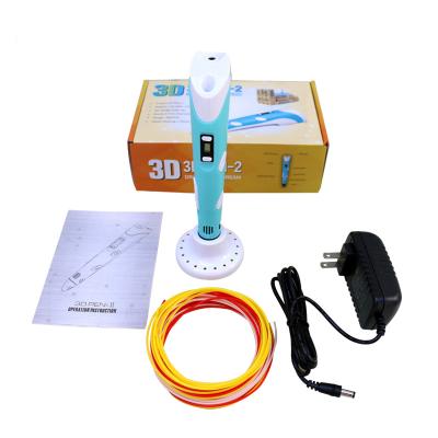 China 3d drawing free shipping DIY 3d drawing pen 3d printer pen for education with free ABS/PLA filament for sale