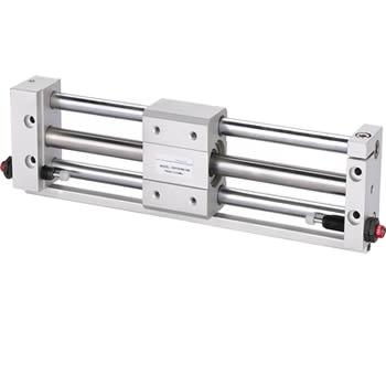 China Hotels SMC Type Magnetically Coupled Rodless Pneumatic Cylinder Series / Air Cylinder CDY1S for sale