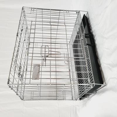 China Luxury High Quality Portable Cat Cage Carrier Rabbit Stable Wire Crate Folding Indoor Outdoor Stored for sale