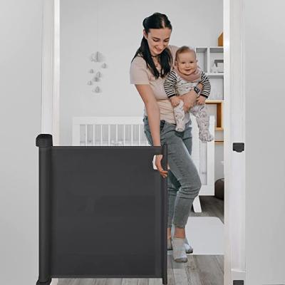 China Customizable Hallway Indoor Soft Retractable Stairs Storage Door Outdoor Pet Safety Door Kids Child Safety Toilet Door Wholesale for sale