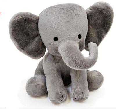 China Freeuni Promotional Customized Grey Elephant Stuffed Animal Of the plush toys with100% pp for sale