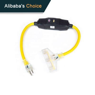 China Indoor&outdoor &contractor Alibabs Choice Professional USA Outdoor Indoor GFCI Extension Cord Manufacturer for sale