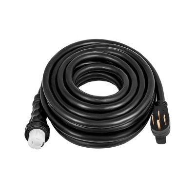 China Arine Shore Power Extension Connect Using Shore Power Extension Cord 50A 14-50P Male 14-50P To Female SS2-50R Marine Lock 25FT CUL CETL APPROVED for sale