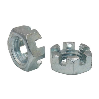 China General Industry Standard Hex Castle Nut Customize To Hex Slotted Lock Nuts for sale