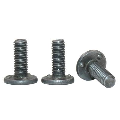 China Steel Three Point Welding Screw Bolts Round Spot Welding Screw Weld Joints Flat Head Bolt for sale