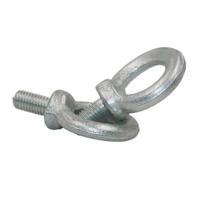 China High Tensile Steel Carbon Steel Galvanized Fix Bolt For Eye Lifting Eye Bolt for sale