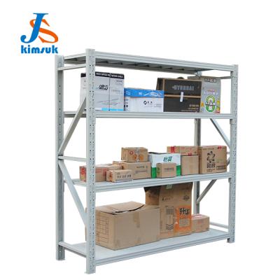 China Corrosion Protection Light Duty Storage Racking , Home Storage Rack , Iron Shelf for sale