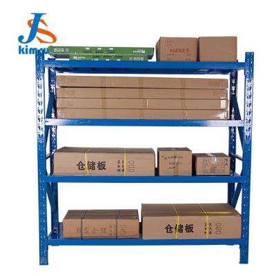 China Corrosion Protection 300kg Load Capacity Medium Duty Steel Warehouse Storage Racks Used for sale