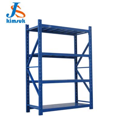 China Adjustable Corrosion Protection Storage Racking Stainless Steel Boltless Steel Shelf Rack for sale