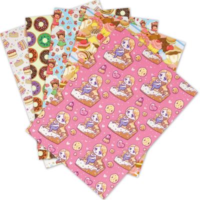 China Design Waterproof Cute Faux PU Leather Sheet for sale