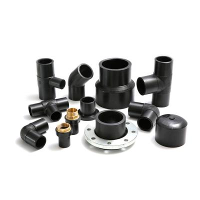 China Specification of PE and Pe100 Material Plastic Agricultural Irrigation Rain Pipe Fittings for sale