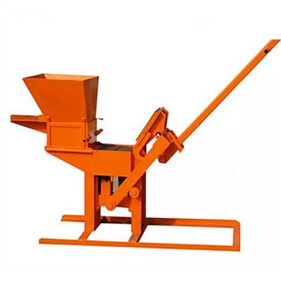 China Buliding Construction Manual QMR2-40 Eco Brava Brick Machine Floor Interlocking Brick Making Machinery for sale