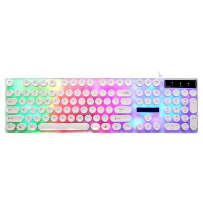 China Optical G21 USB Wired Keyboards For Computer Laptop Led Gaming Keyboard Manufacturer for sale