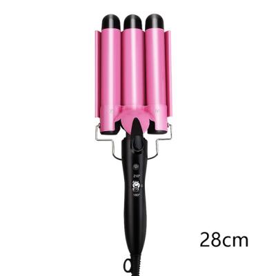 China Wholesale LCD Display Private Label Tourmaline Curl Hair Iron for sale