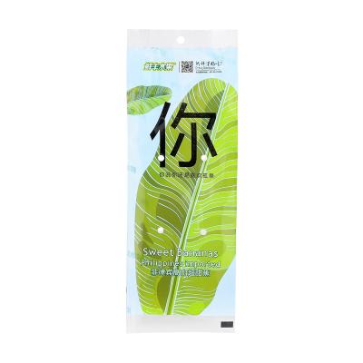 China Recyclable Plastic Pouch Packaging Custom Side Gusset For Sweet Bananas for sale