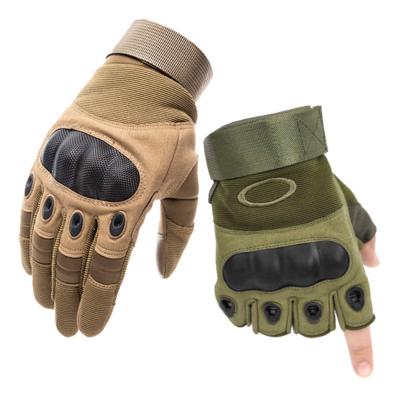 China Baiyuheng Sports Custom Made Military Waterproof Fixilized Airsoft Leather Half Finger Touch Screen Tactical Gloves for sale