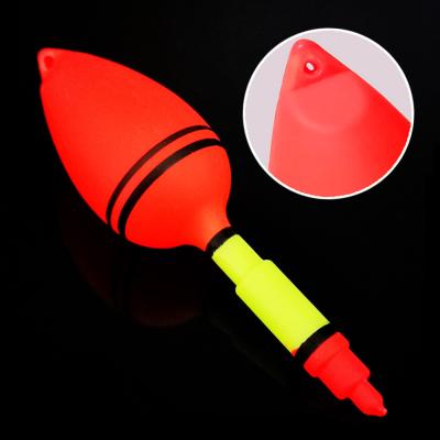 China Sport Baiyuheng Plastic Carp Tube Sea Foam Floating Fish Feed PVC Floats Fishing Float Set for sale