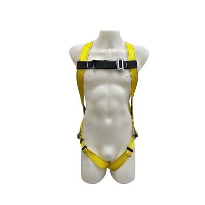 중국 High Waist Working/Fall Arrest/Aerial Work/Construction Metal Buckle Industrial Electric Safety Belt with D-Ring Adjustable Full Body Safety Harness 판매용