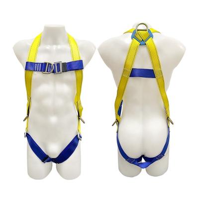 China Industry Construction Scaffolding Aerial Work Safety Belt Safety Belt Electrician Equipment Adjustable Full Body Safety Harness à venda