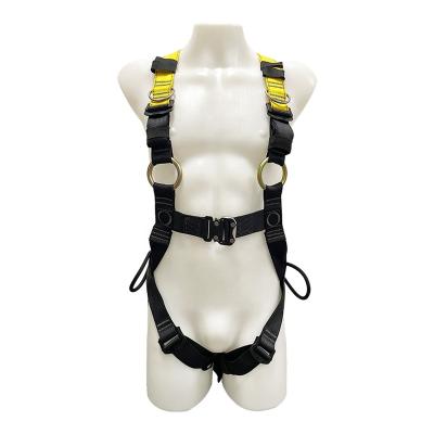 Chine High Strength Customized Professional Work Safety Protect Waterfall Harness Electrician Full Body Construction Fall Protection Seat Belt à vendre