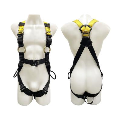 China Aerial Work Climbing Full Body Harness Safety CE Certificate High Strength Fall Tree Arrest Positioning Rescue Rope Access 3 Point Seat Belt en venta