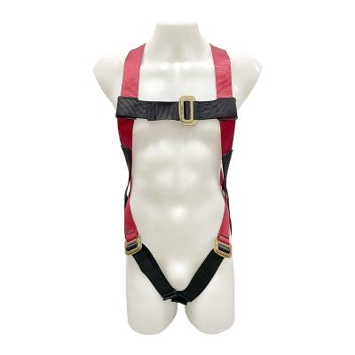 Cina High Strength Wholesale Construction Caving Climbing Aerial Work Safety Harness Body Harness Industrial Adjustable Seat Belt Hook Full in vendita